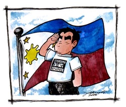 Showing Respect to Our Flag - Philippine Nationalism